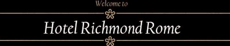 Hotel Richmond Rome Luaran gambar